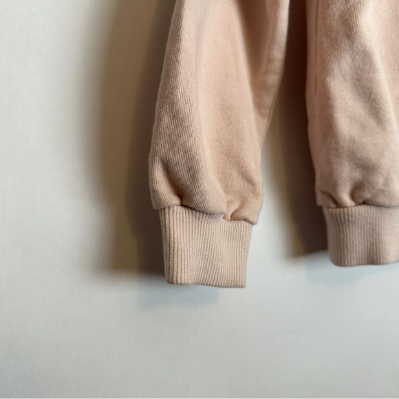 Kids Blush Pink Crew Neck Sweatshirt with Fringe | Size 8 (130/64) - Picture 6 of 7